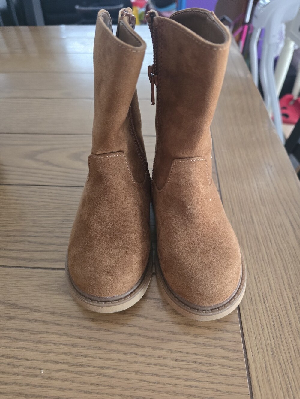 Cat And Jack Brown Boots 7C